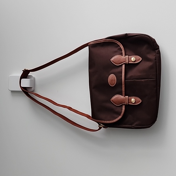 Longchamp Handbags - Longchamp Pliage Club Messenger Flap Adjustable Crossbody Nylon Bag